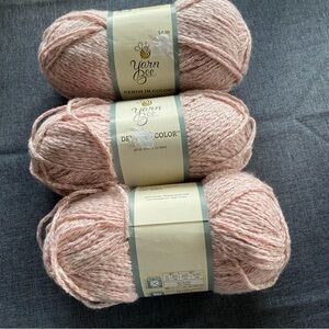 Yarn Bee Pink Denim in Color Yarn Bundle